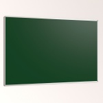 Wandtafel Stahl grün, 180x120 cm, ohne Kreideablage, 